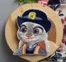 Зоотопия Зоотрополис Zootropolis емблема апликация бродерия за дреха дрехи самозалепваща се нашивка, снимка 3