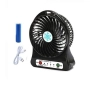 Преносим мини вентилатор за дом или офис, с USB Зареждане, снимка 3