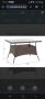 Градинска ратанова маса, снимка 1 - Градински мебели, декорация  - 45506924