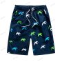 Мъжки плажни къси панталони с анимационни райета, 9цвята , снимка 5