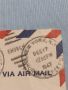 Стар пощенски плик с марки и печати 1947г. Ню Йорк Америка за КОЛЕКЦИОНЕРИ 46055, снимка 3