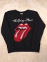 The Rolling Stones Sweatshirt Zara като ново, размер M, черен с червено, снимка 1
