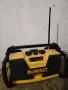 Строително радио DEWALT  DW911 Липсва антената.  Състоянието е видно от снимките!, снимка 1