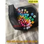 Двустранни маркери за рисуване и оцветяване комплект от 80 броя - КОД 4339, снимка 11