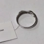 Златен пръстен 1.74гр.(бяло злато), снимка 5