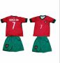 Екип Роналдо с калци Cr7 португалия Portugal Ronaldo тениска шорти и чорапи Европейско 2024, снимка 1 - Футбол - 45178176