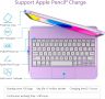 Калъф с клавиатура/тъчпад GAOJIE iPad 10-то поколение 2023/2022-лилав, снимка 4