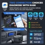 Bluetooth OBD2 диагностика с дисплей и тест батерия, снимка 4