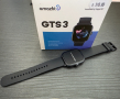 НОВ Amazfit gts 3 black smart watch, снимка 1 - Смарт гривни - 45004431