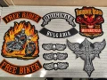 Бродерии/гърбове/пачове за мото елек, снимка 1
