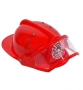 Пожарникарска пластмасова каска, червена_1225538, снимка 2