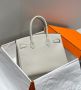 Hermes Birkin Pearl Gray, снимка 2