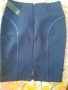дамска синя пола, снимка 2