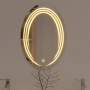 LED Огледало за баня три цвята Ellipse 60x90см, снимка 2