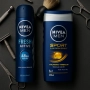 Комплект за мъже NIVEA MEN – Дезодорант 150 мл + Душ гел 250 мл, снимка 1