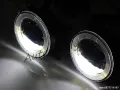 Диодни халогени LED riving FOG AngelEyes Bicolor, снимка 3