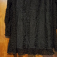 Блуза , черна дантела , снимка 2 - Блузи с дълъг ръкав и пуловери - 44989346