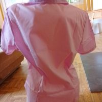 Ново!Риза изчистен модел в бледо розов цвят , снимка 5 - Ризи - 45805036