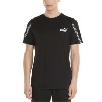 МЪЖКА ТЕНИСКА PUMA POWER TAPE TEE BLACK (002), снимка 1 - Тениски - 45742920