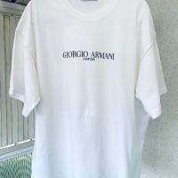 Бяла тениска GIORGIO ARMANI vintage, снимка 10 - Тениски - 45892461