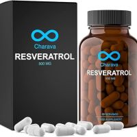 Нови Charava Resveratrol 500mg, 30 капсули, антиоксидантна мощ Добавки Витамини, снимка 1 - Хранителни добавки - 45785573