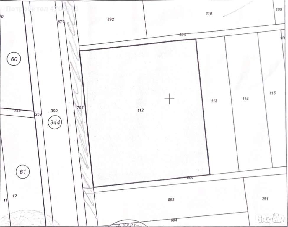 Предлагаме за ПОД НАЕМ обширен парцел земя с площ от 5520 Кm2, снимка 1