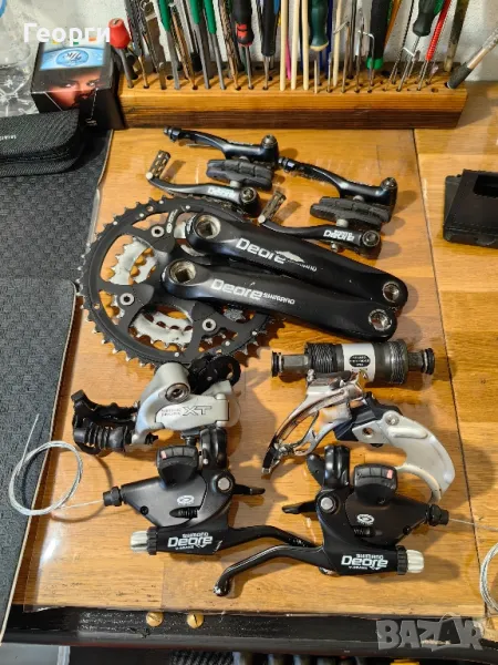 монтаж Shimano deore/XT 3x9 , снимка 1