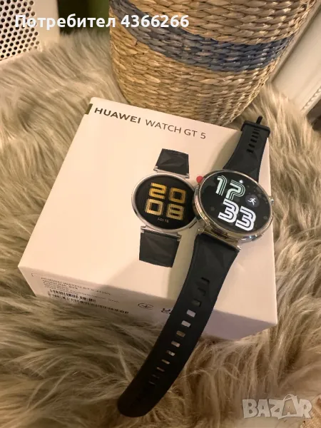 Смарт часовник Huawei watch GT 5, снимка 1