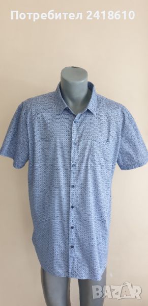 Hugo Boss Magneton_1 Stretch Cotton Slim Fit Mens Size XL НОВО! ОРИГИНАЛНА Риза!, снимка 1