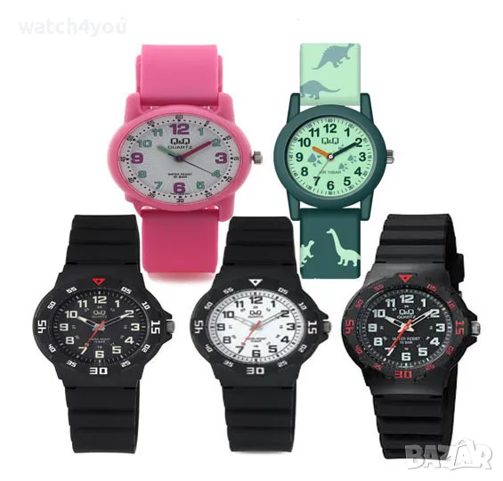 НОВИ ДЕТСКИ ЧАСОВНИЦИ QQ С ЯПОНСКИ МЕХАНИЗЪМ. ДЕТСКИ ЧАСОВНИК Q&Q KIDS WATCH, снимка 1