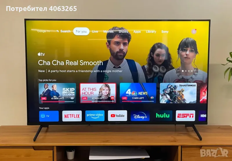 4K Sony Android Google tv 50 инча осма серия, снимка 1