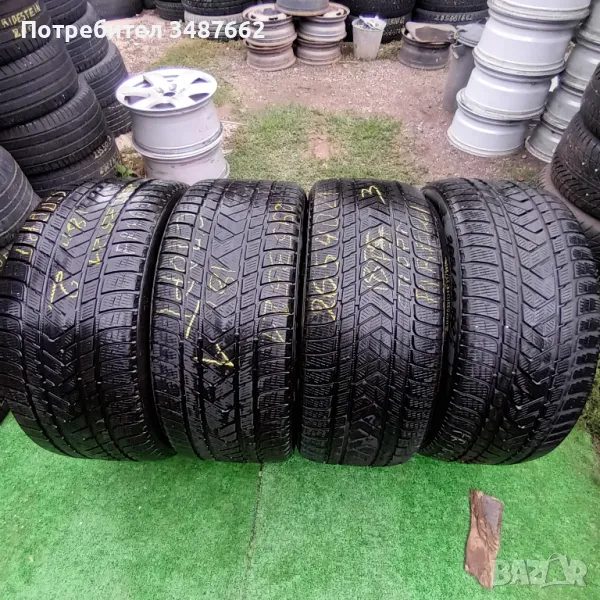 21 цола спорт пакет 295 35 и 265 40 21 PIRELLI 4броя зимни , снимка 1