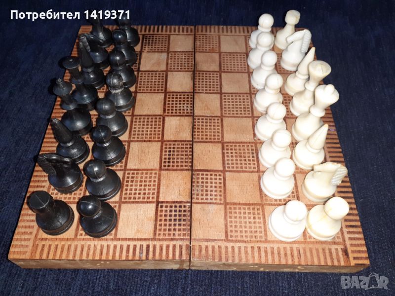 Шах в дървена кутия, снимка 1