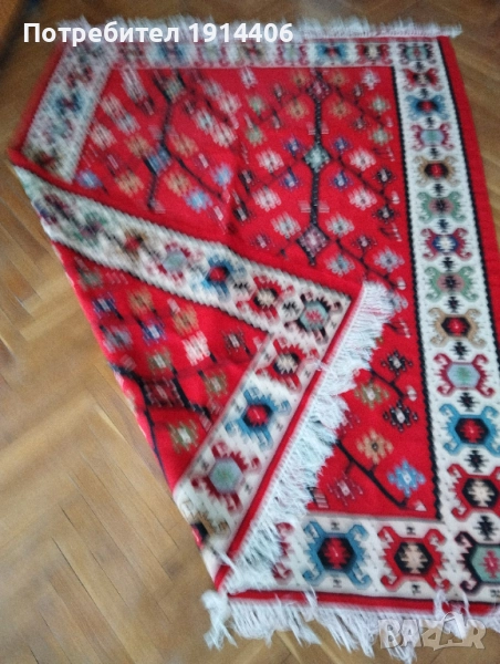 Котленски, Чипровски килим, нов, ръчно тъкан по поръчка, 100 % вълна, снимка 1