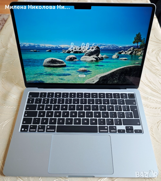 Лаптоп MacBook Air 13.6", M4 чип 16 GB/ 512 GB/ Гаранция, снимка 1