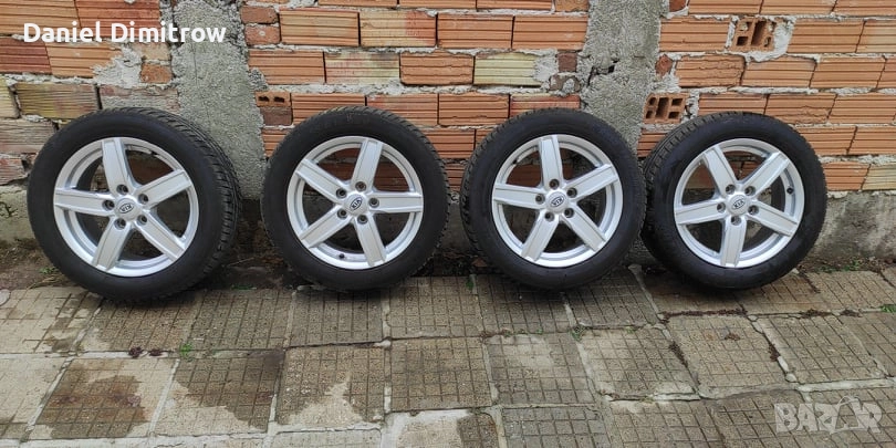 Джанти 5x114.3 16 с гуми за Kia,Hyundai, снимка 1