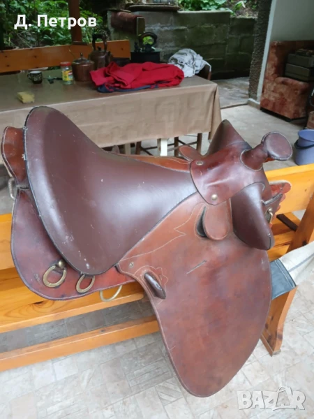 Уестърн седло за кон Genuine, снимка 1