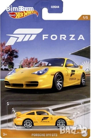 Оригинална количка Hot Wheels Forza - Porsche 911 GT3, снимка 1