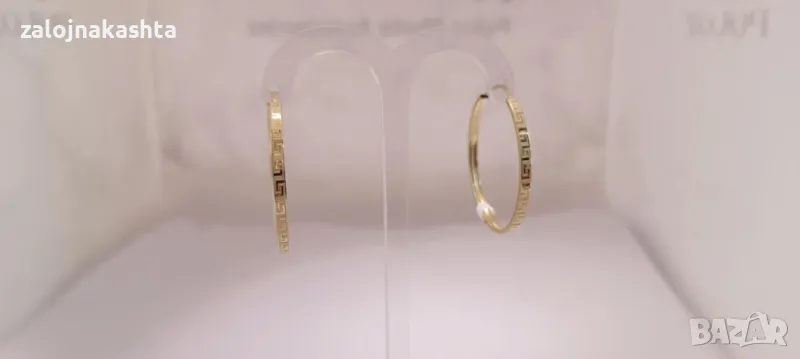Нови Златни обеци-2,60гр/14кр, снимка 1