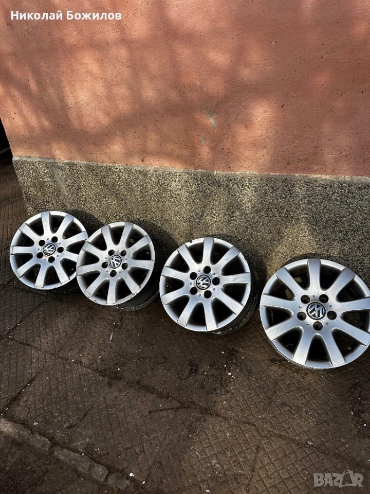 Продавам 15 цола джанти за Vw Golf 5 5x112 , снимка 1