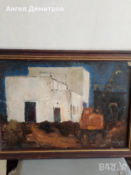 Найден Петков маслена картина , снимка 1