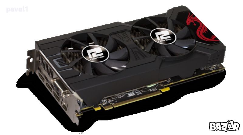 Видеокарта PowerColor Red Dragon Radeon™ RX 570 4GB GDDR5, снимка 1