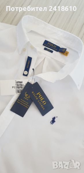 POLO Ralph Lauren Slim Fit Stretch Cotton Mens Size XL / 17 1/2 НОВО! ОРИГИНАЛ! Мъжка Риза!, снимка 1