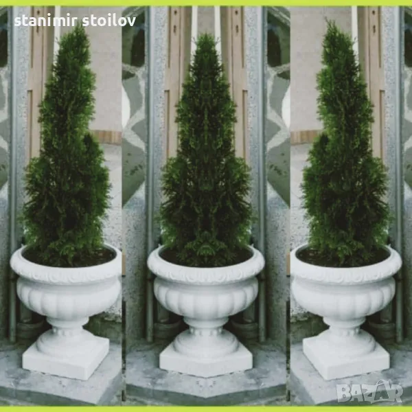 циментови кашпи, снимка 1