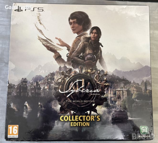 чисто нова Syberia The World Before Collectors Edition за PS5, снимка 1