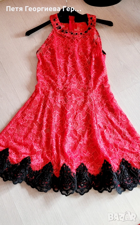 Дантелена рокля на Lucy размер М , снимка 1
