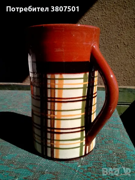 Глинена кана-антика, снимка 1