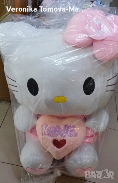 Hello Kitty 120см плюшена играчка , снимка 1