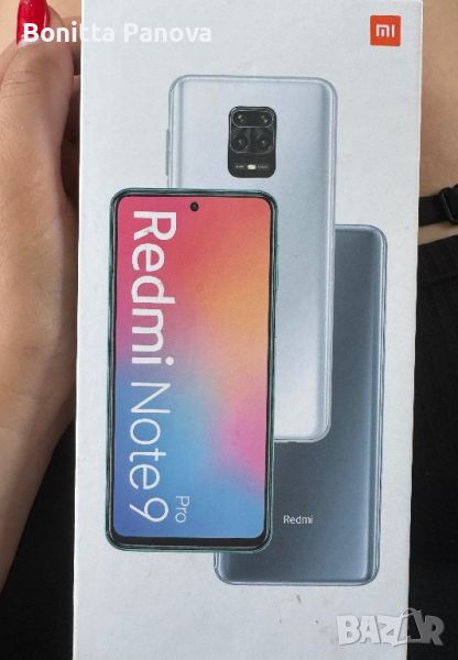 Смартфон Xiaomi Redmi Note 9 Pro, Dual SIM, 128GB, 6GB RAM, 4G, Interstellar Grey, снимка 1