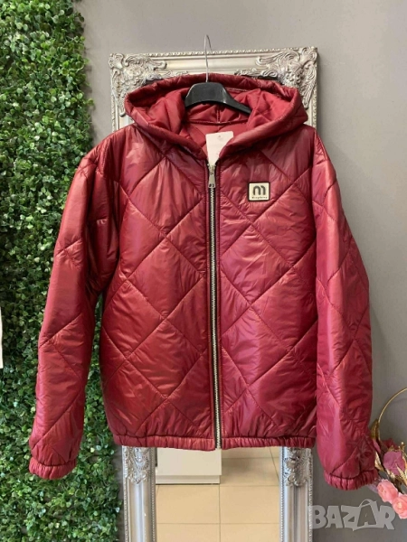 🍁Олекотено преходно яке с качулка, снимка 1